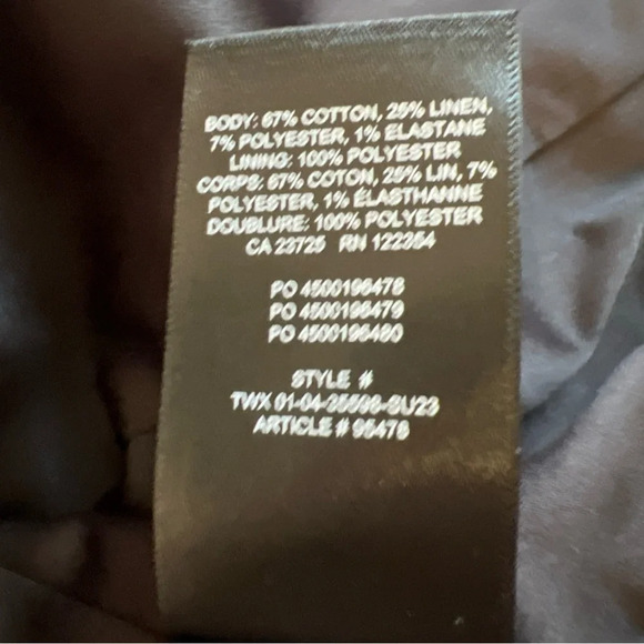 NWT! ARITZIA Babaton Frances Black White Tweed Jacket Blazer Buttons Size M - Picture 9 of 13